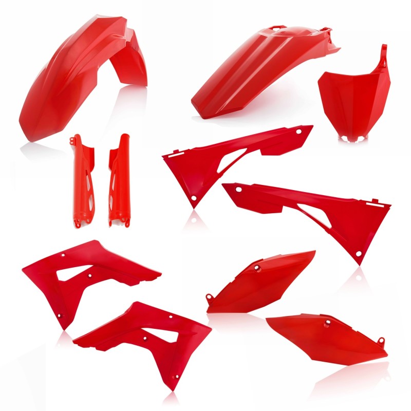 Acerbis 19-21 Honda CRF250RX/19-20 CRF450RX (Air Box Cover/ No Tank Cover) Full Plastic Kit - Red 2736260227
