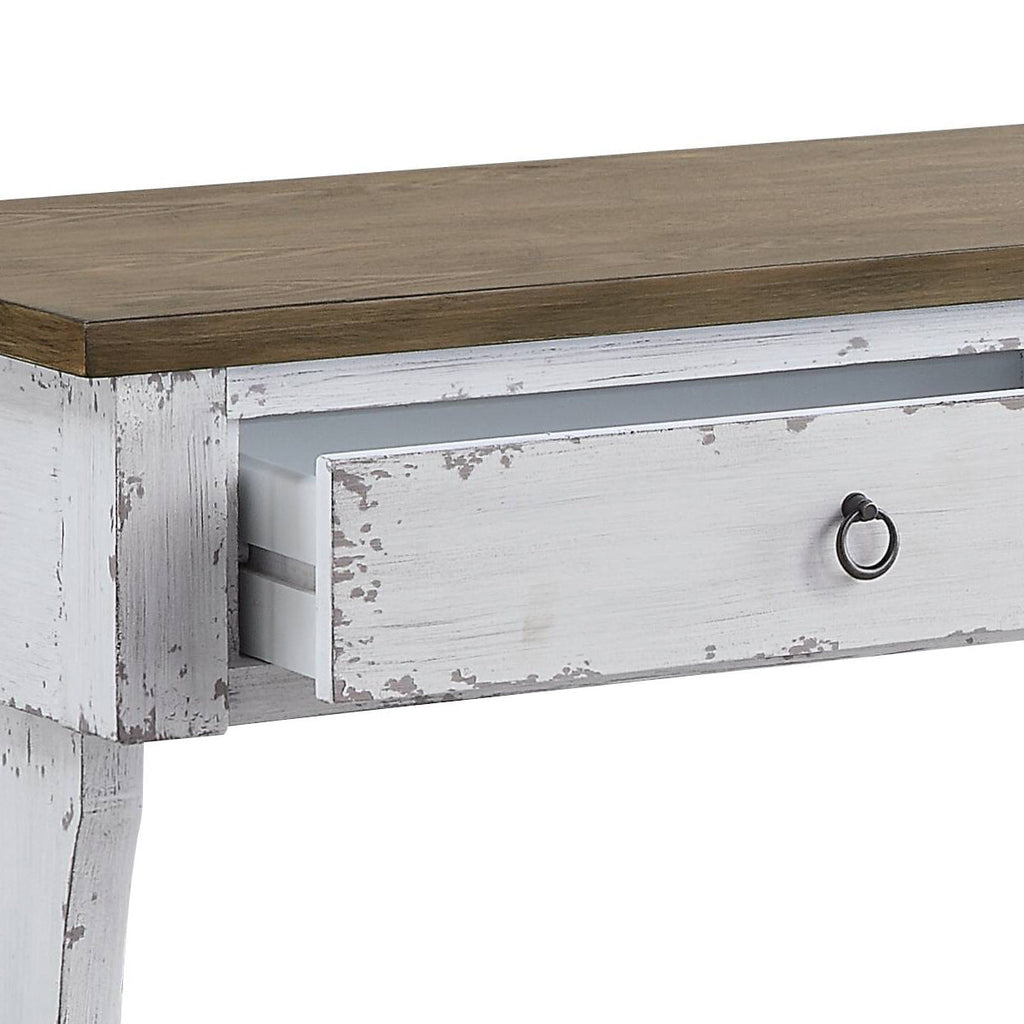 Carminda Antique Accent Table