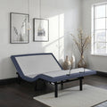 Full Adjustable Bed Base with Three Vibration Modes and Head and Foot Position Adjustments