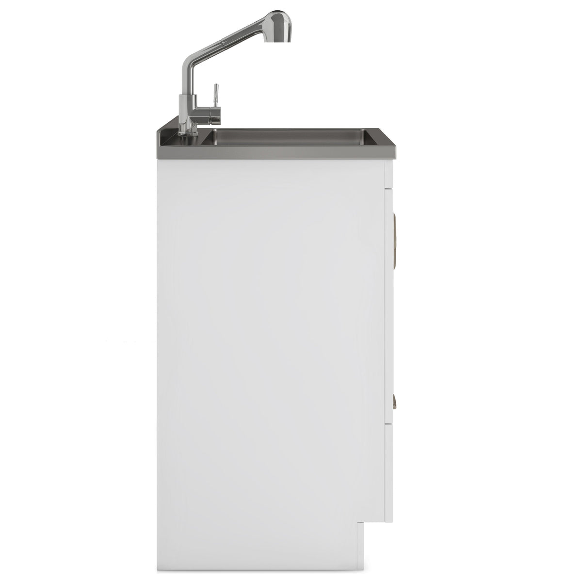 Cardinal - 24" Laundry Cabinet with Faucet and Stainless Steel Sink
