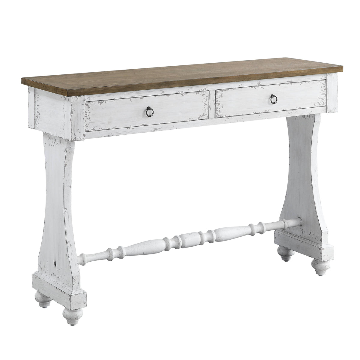 Carminda Antique Accent Table