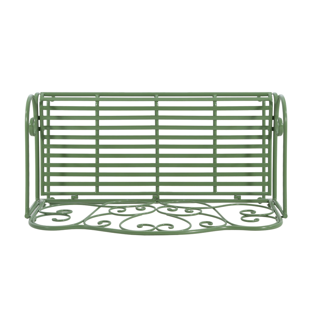 Outdoor Garden Bench - Green