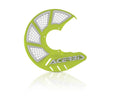 Acerbis X-Brake Vented Disc Cover - Flo-Yellow/White 2449494310