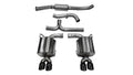 Corsa Performance 11-13 Subaru Impreza Sedan STI 2.5L Turbo Manual Black Sport Cat-Back