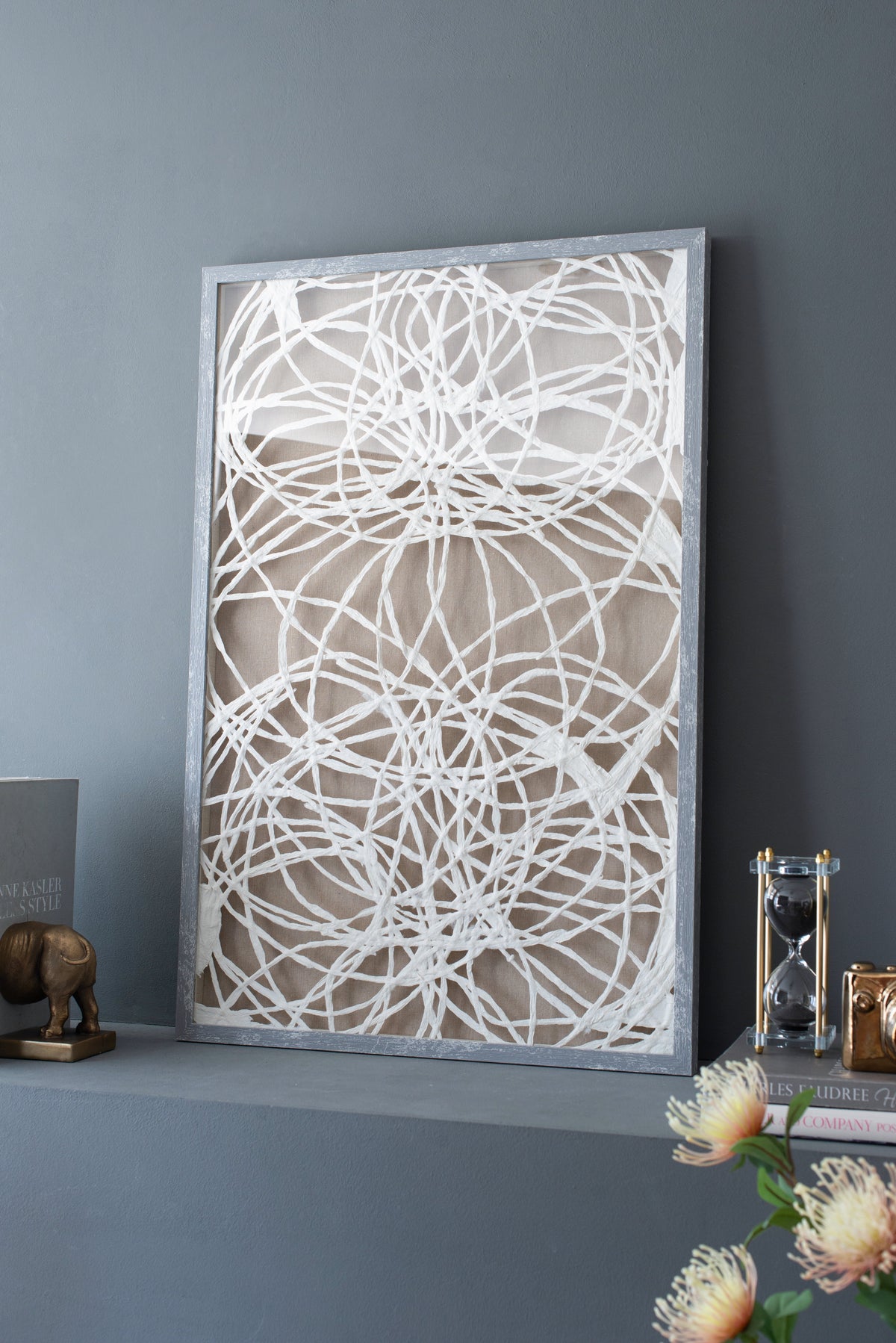 S/2 Leaf Shadow Box Wall Décor
