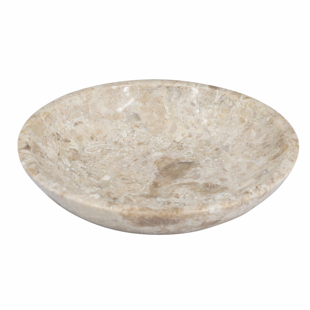 Round Marble Decorative Bowl