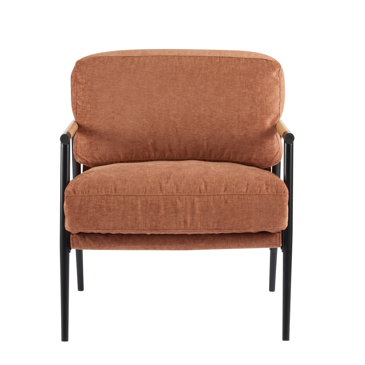 27.56" Modern Accent Chair with Plush Cushions