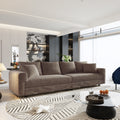Plush Corduroy 4-Seat Sofa