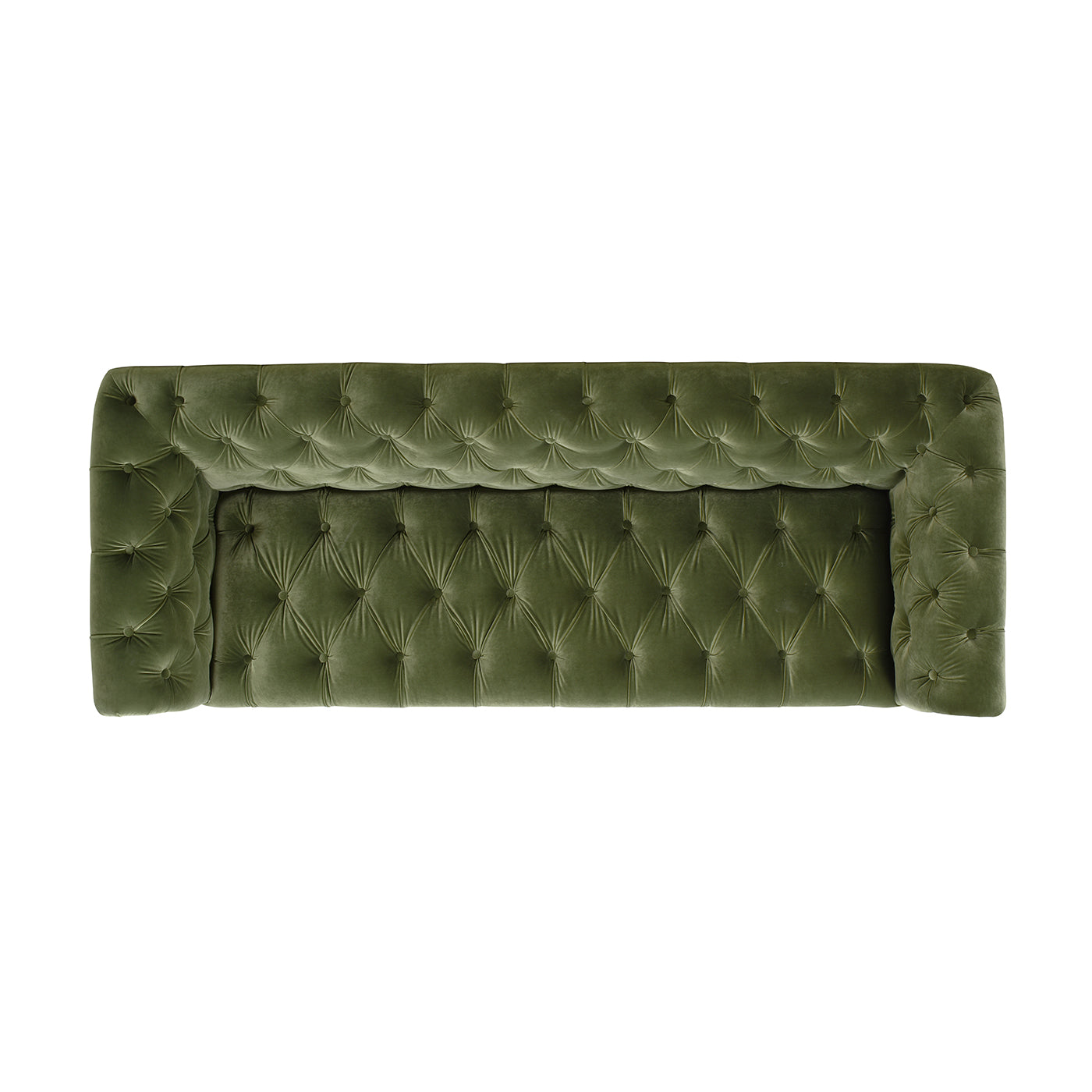 Alto 88" Tufted Chesterfield Sofa, Olive