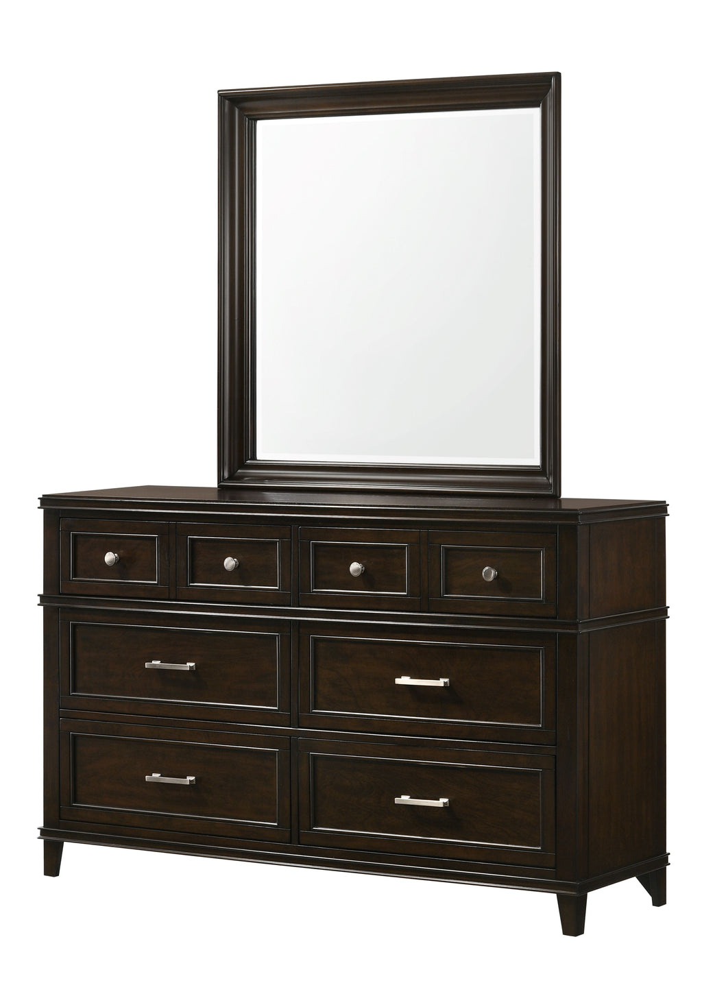 Merlot Square Mirror