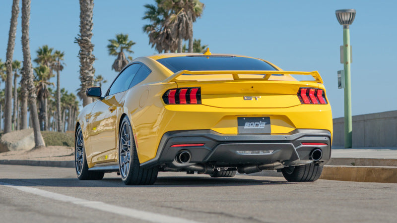 Borla 2024 Ford Mustang GT 5.0L V8 w/o Active Exhaust S-Type Axle-Back Exhaust System - Black Chrome 11983BC