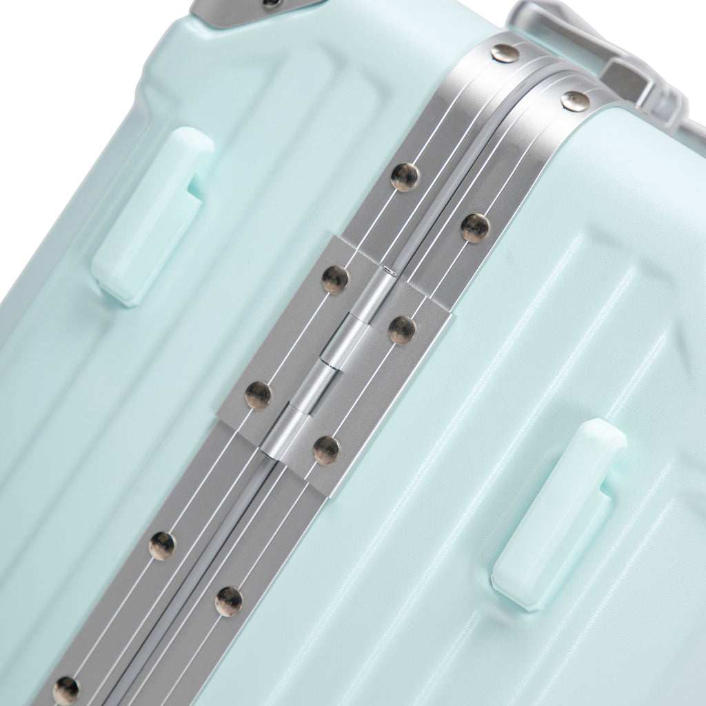 20 Inch Carry On Luggage - Aluminum Frame ABS Hard Shell Suitcase