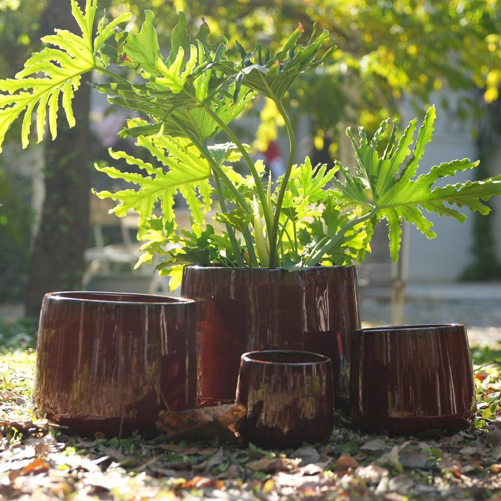 Handmade Ceramic Flower Pot Set of 4