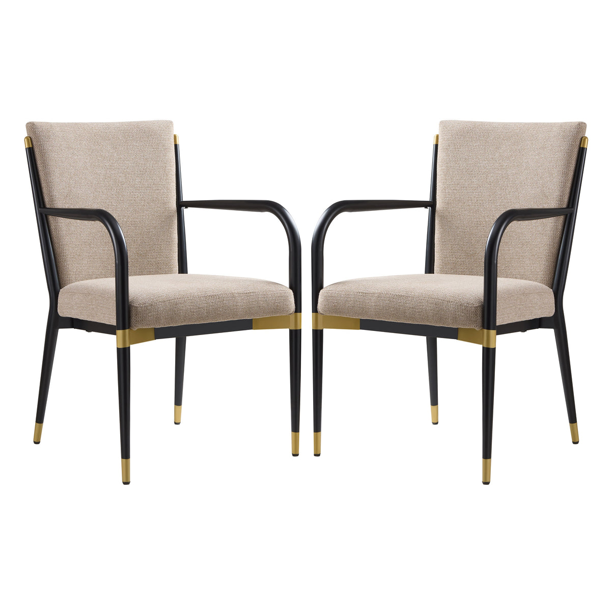 Modern Dining Arm Chair - Set of 2