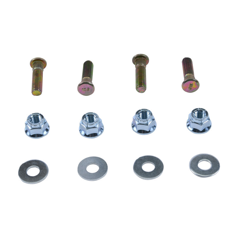 All Balls Racing 10-14 Can-Am DS 450 Wheel Stud & Nut Kit Front 85-1124