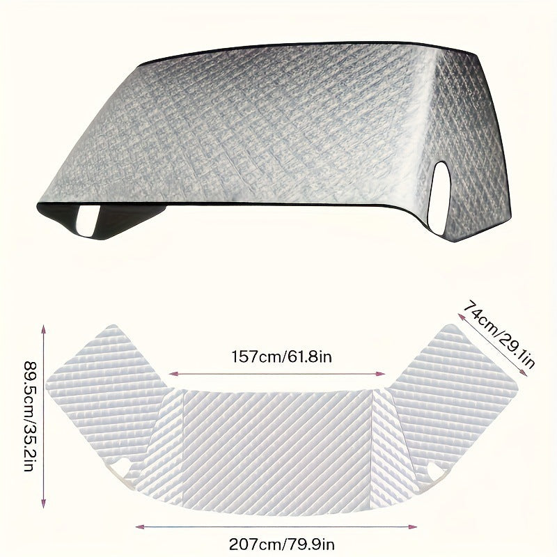 RV Awning Front Snow Cover For Class C RVs