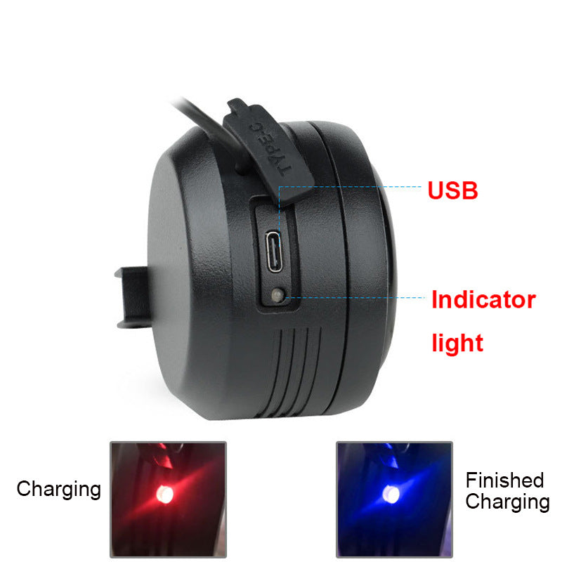 Mountain Bike Bell Wireless Electronic Horn Remote-Control Anti-Theft Alarm