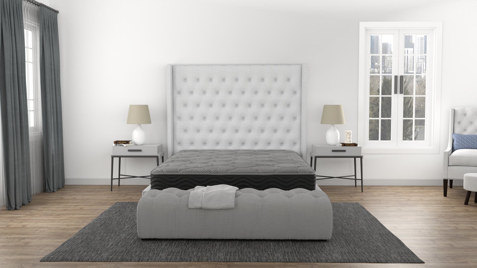 CS Hybrid Pocket Coil 8" Full Mattress