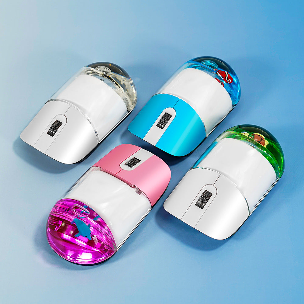 Plastic Decorative Gifts A Variety Of Floating Animal Designs In Smart Wireless Mice