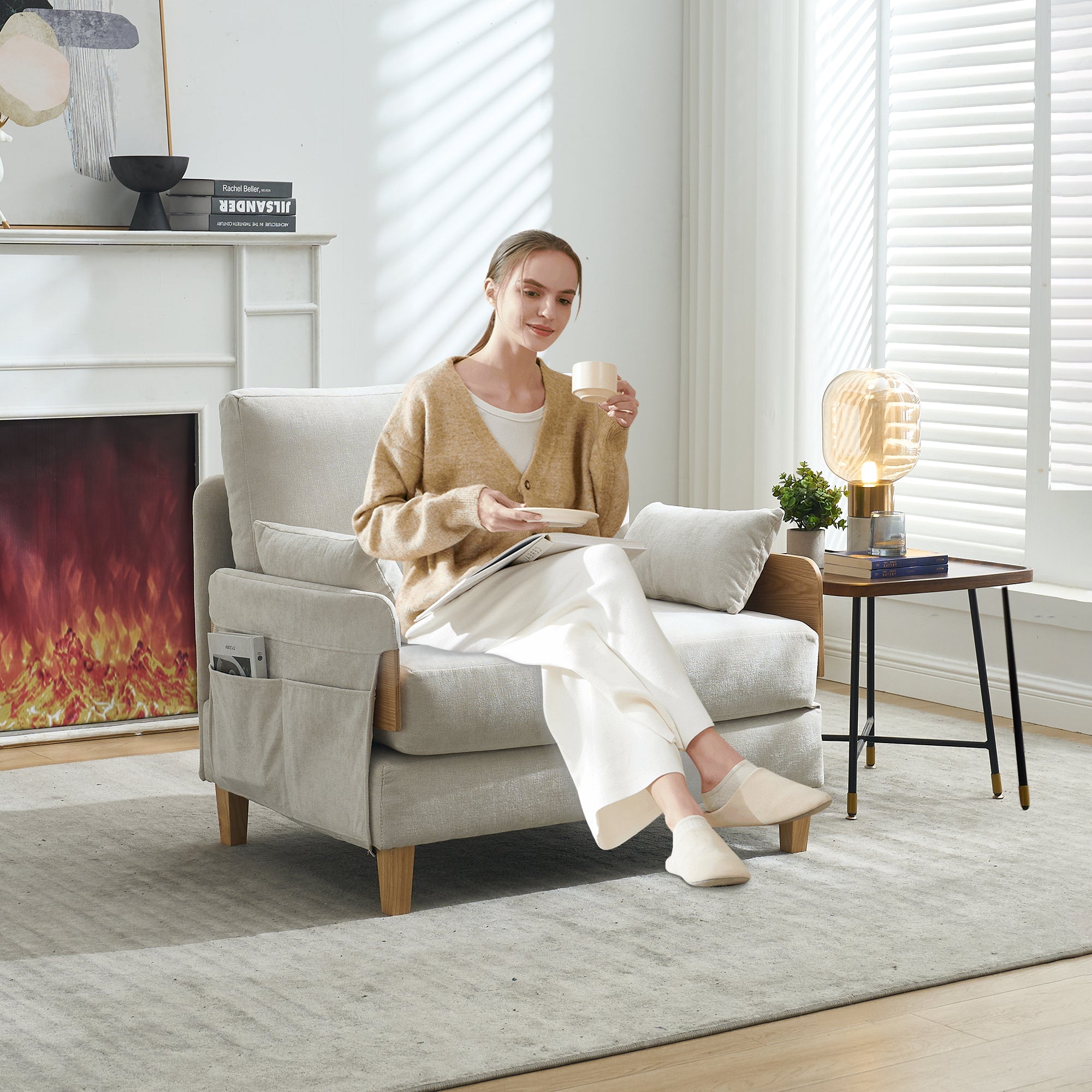 Foldable Sofa Bed Recliner - 3-in-1 Convertible Sleeper