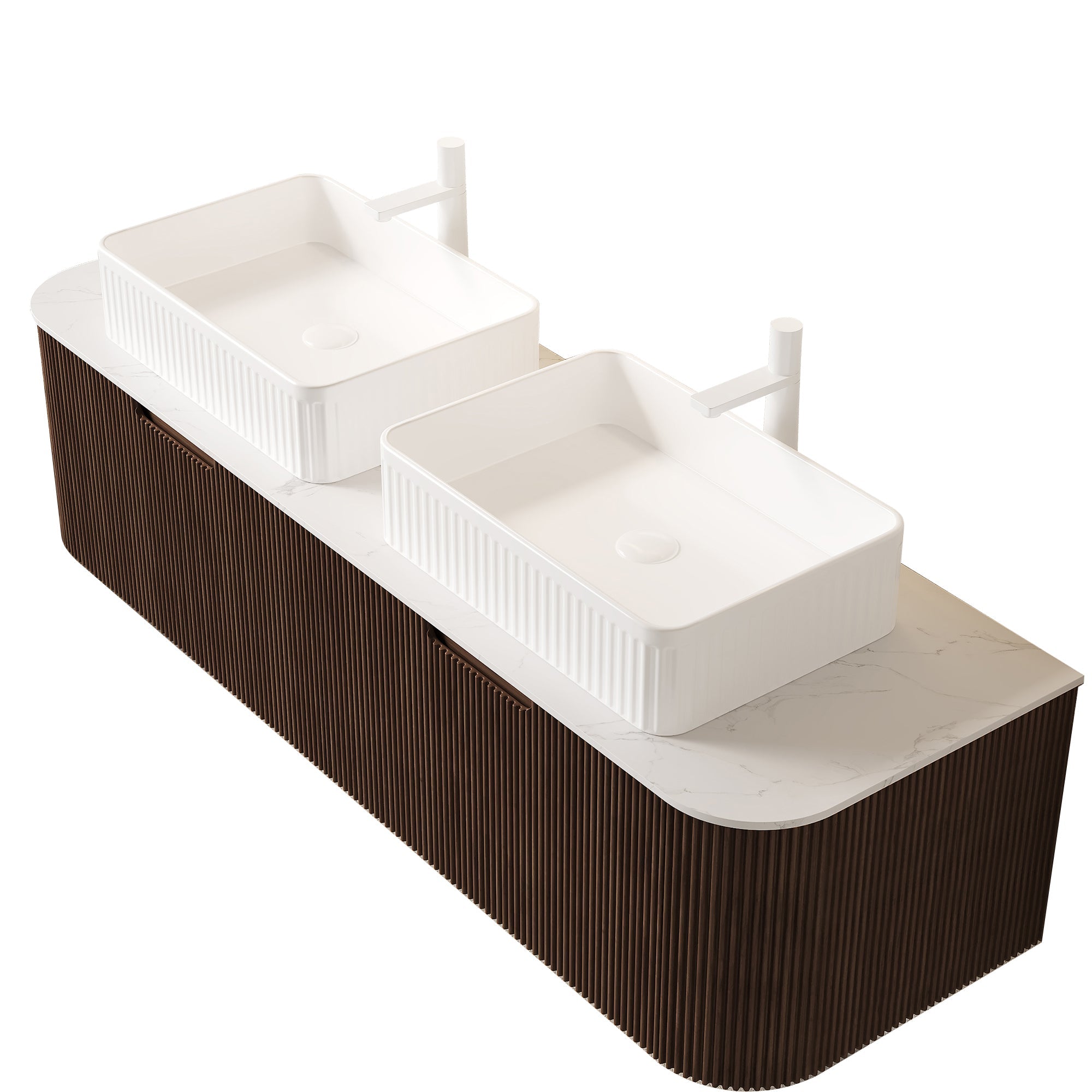 Dina 60" Bathroom Vanity & Sinks