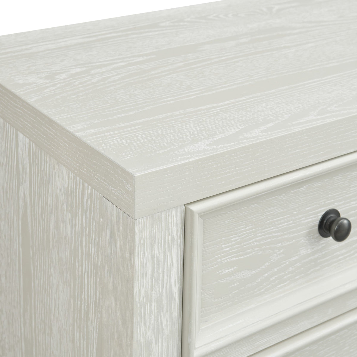 Gypsum Whitewash 6-Drawer Chest