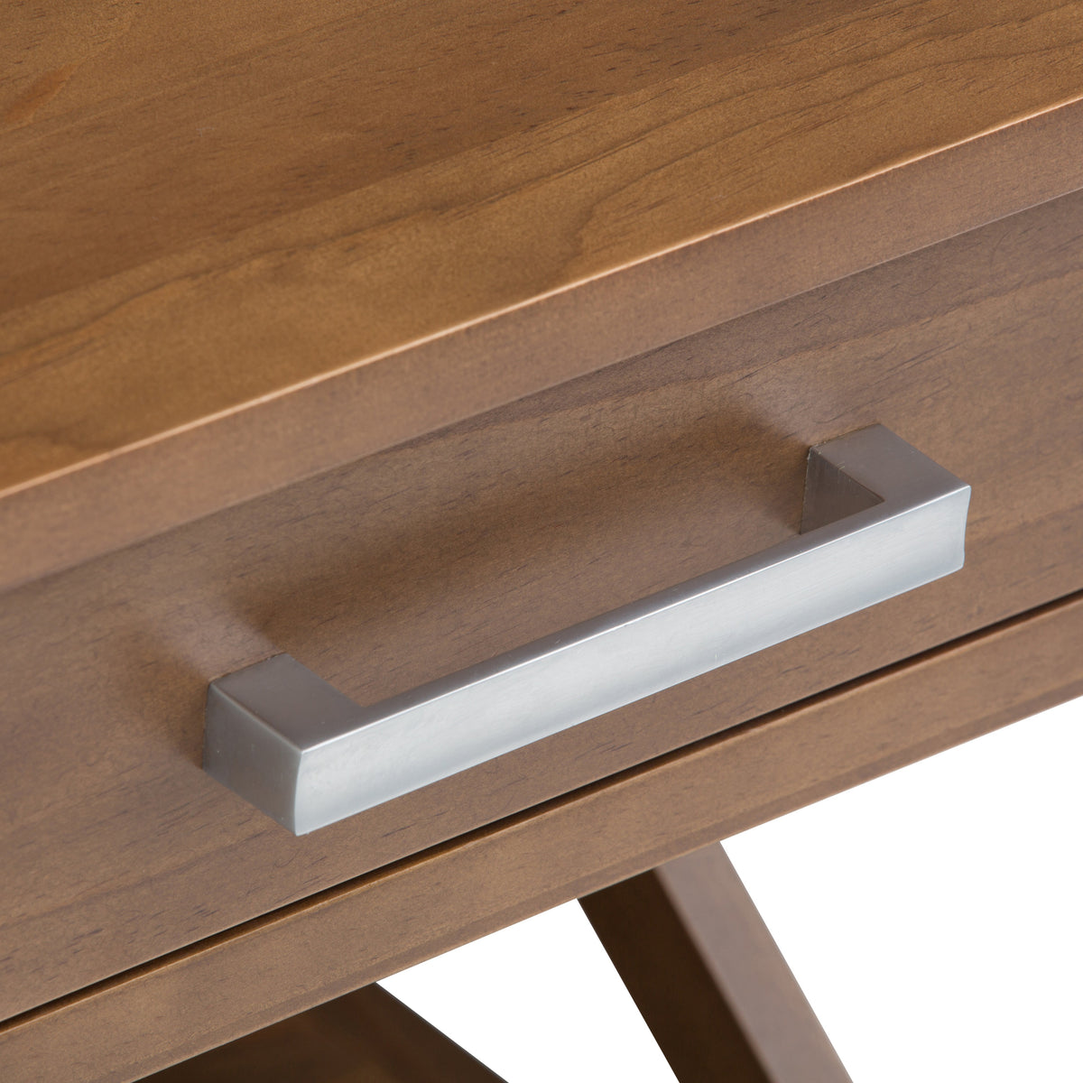 Kitchener End Table - Medium Saddle