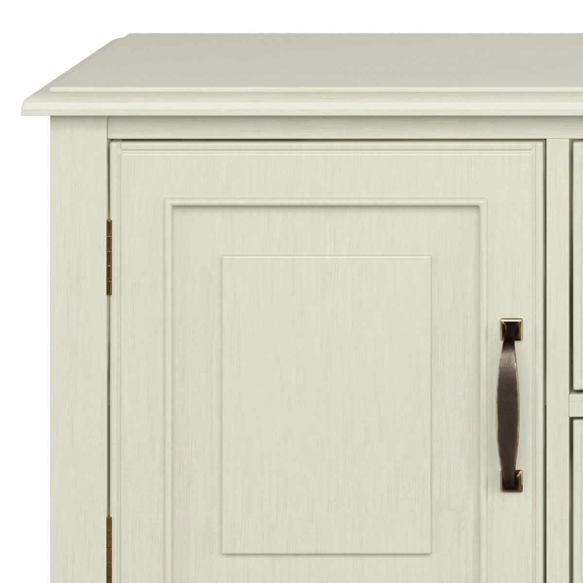 Connaught 72 Inch Wide Solid Wood TV Stand in Antique
