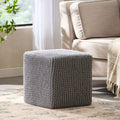 Knitted Foot Stool
