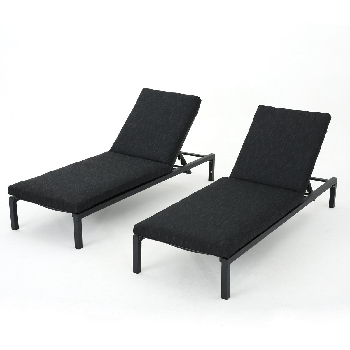 Navan Chaise Lounge - Dark Gray