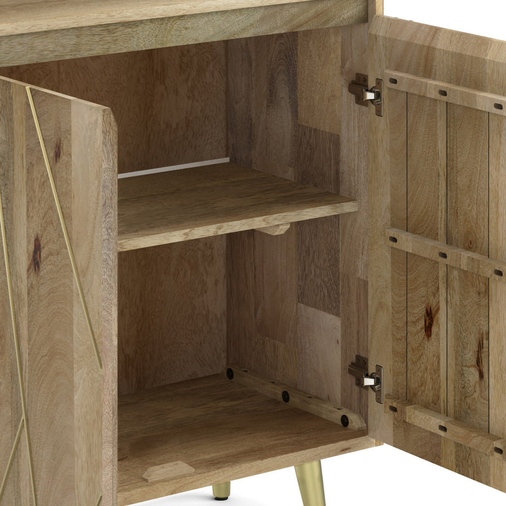 Jager Bookshelf with Doors