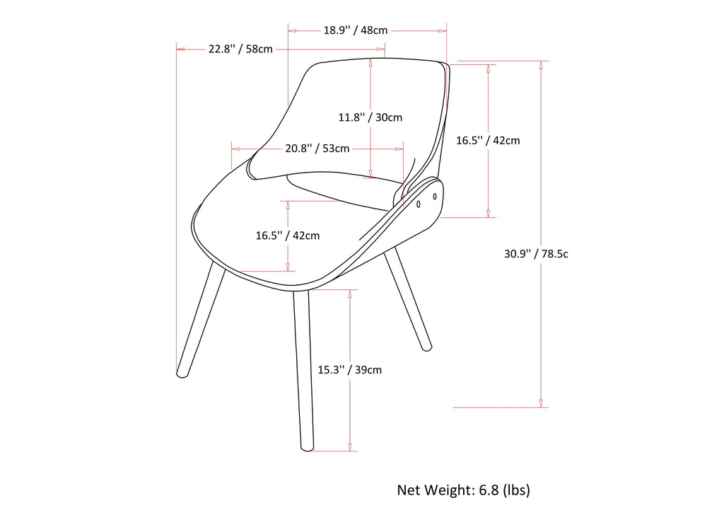 Malden Bentwood Dining Chair