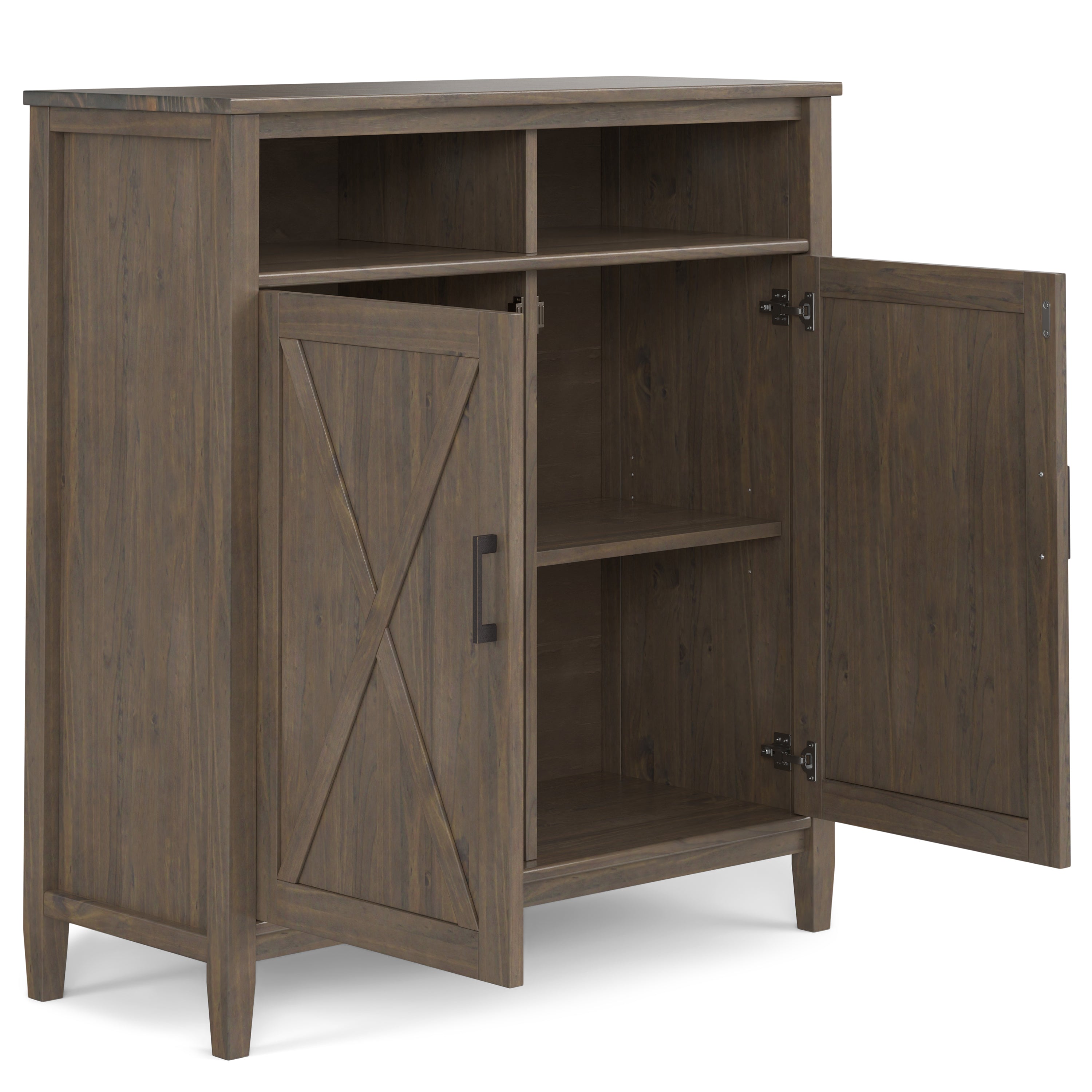 Ela Medium Storage Cabinet - Smoky