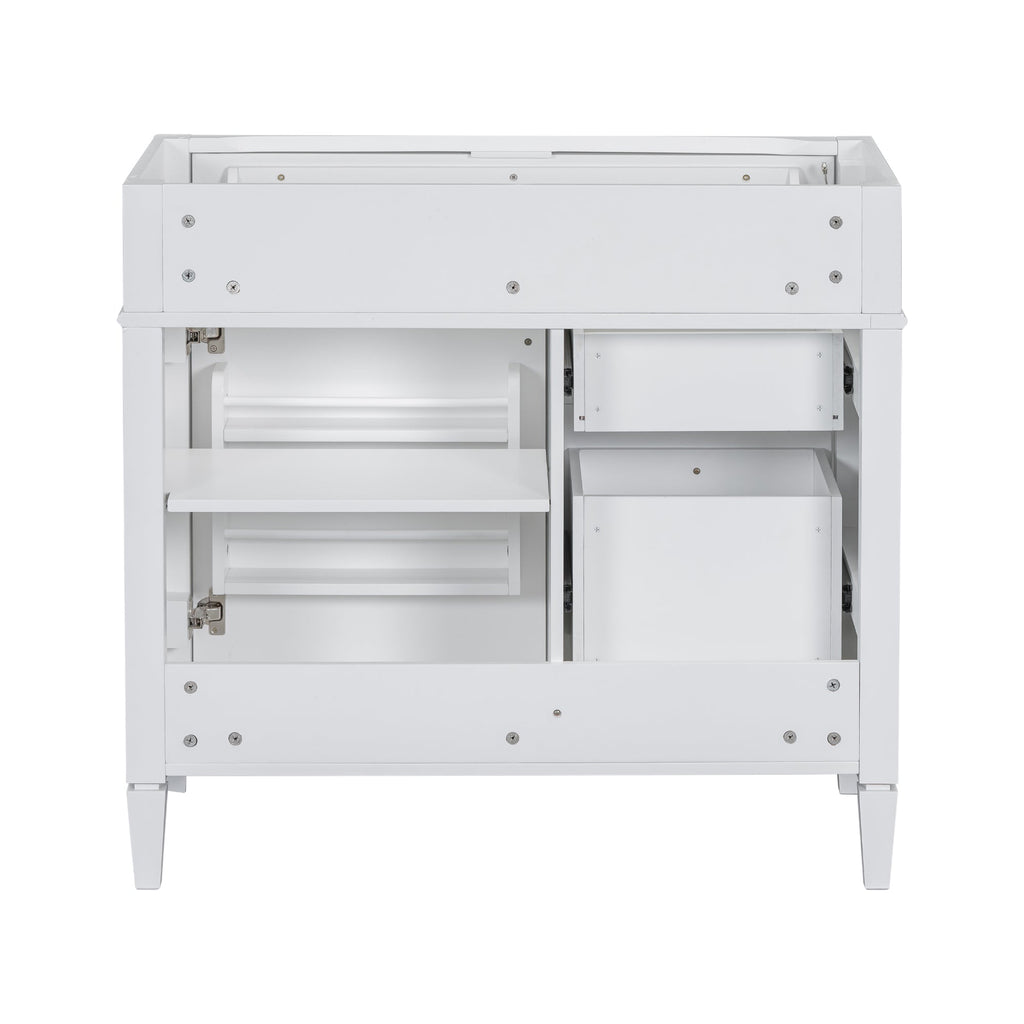 36'' Bathroom Vanity Without Top Sink