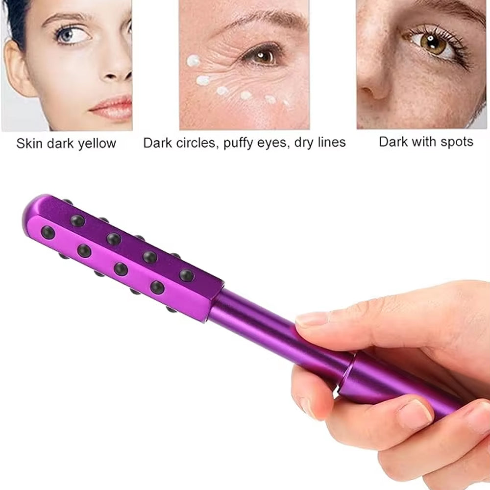 30 Germanium Beauty Stick Massage Beauty Stick Facial Roller Face Lift Bar Anti Wrinkle Facial Massager Skin Care Tool Derma Rolling Face Massage Roller Wand
