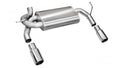 Corsa Performance Jeep 07-11 Wrangler 3.8L/12-14 Wrangler 3.6L Polished Sport Axle-Back