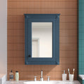 20" Wall Mounted Bathroom Storage Cabinet with Mirror