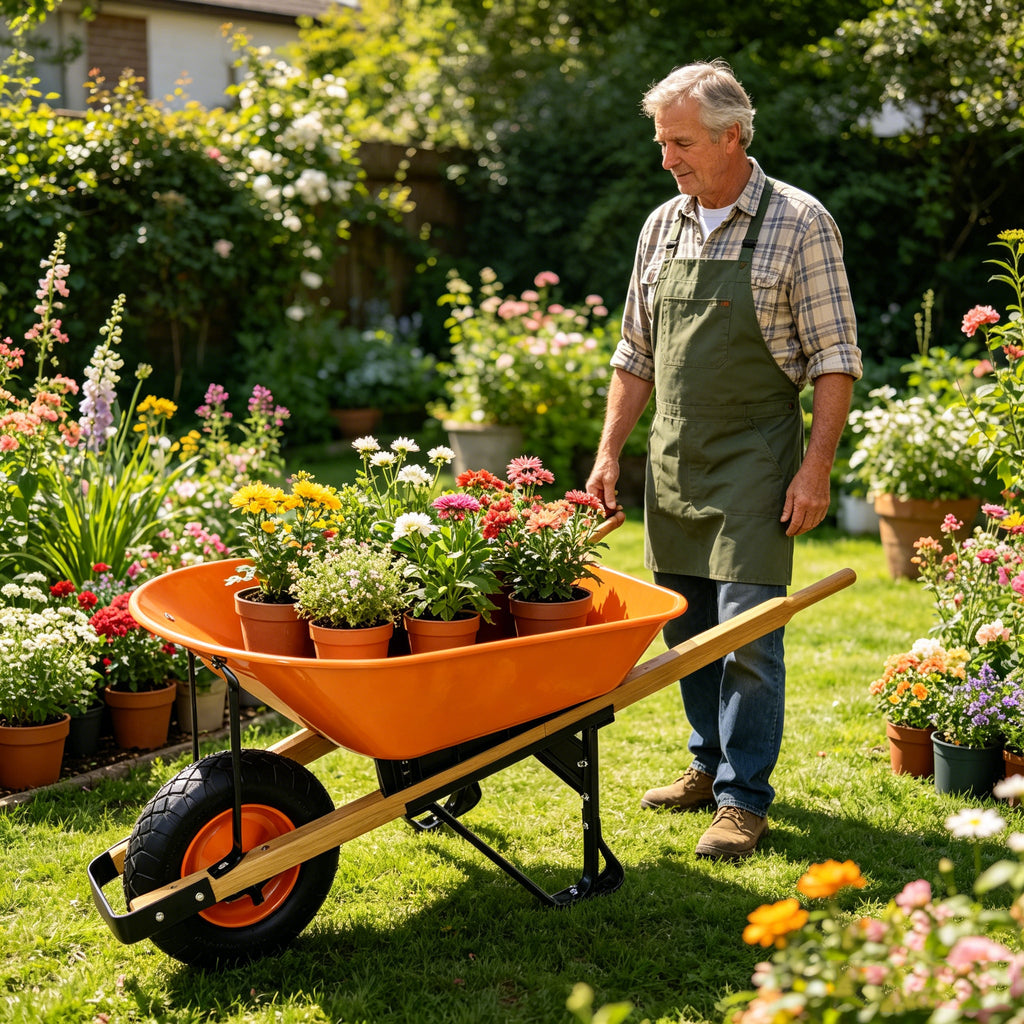 Steel Tray Wheel Barrow