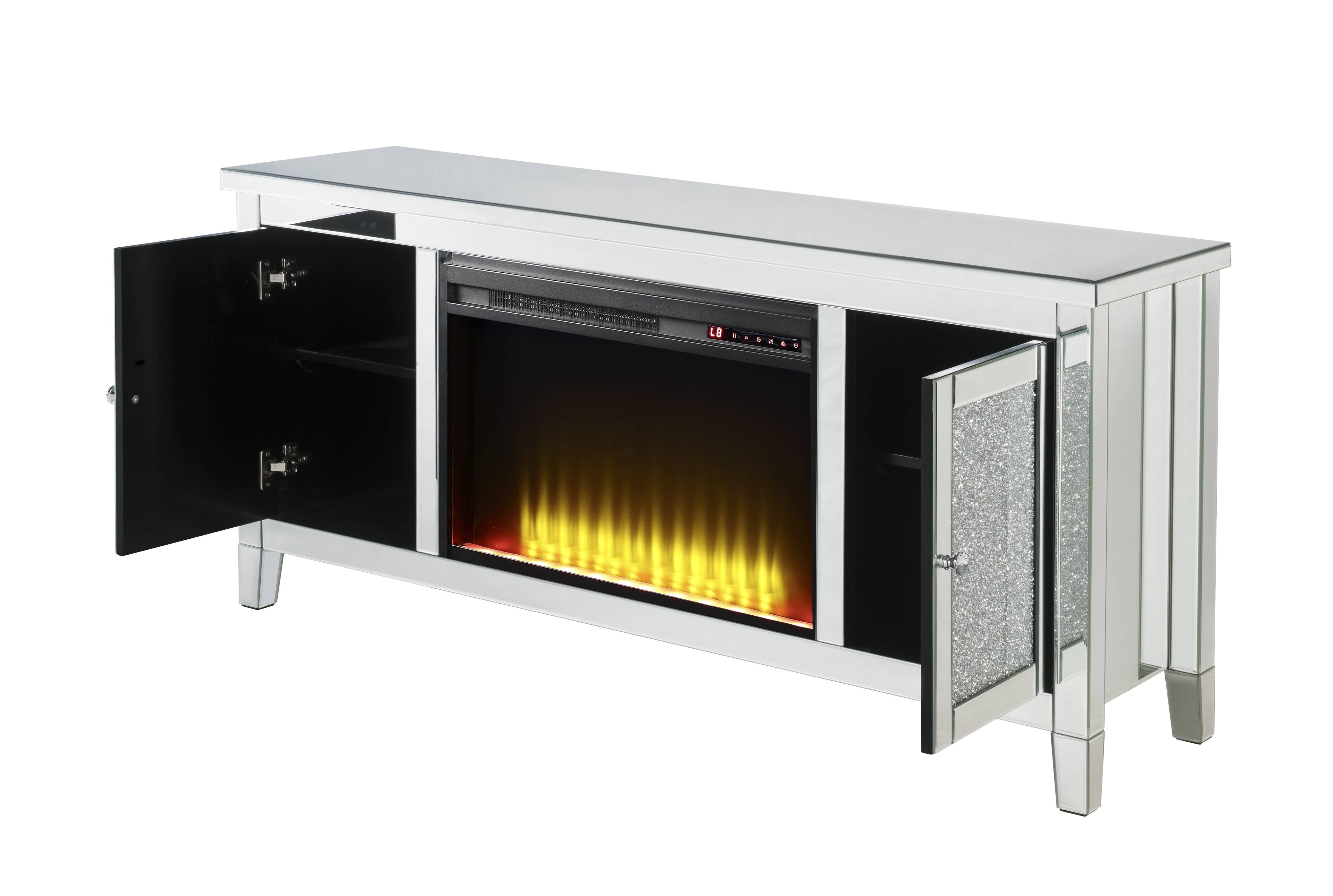 Noralie TV Stand with Electric Fireplace