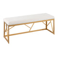 Folia Glam Metal Bench