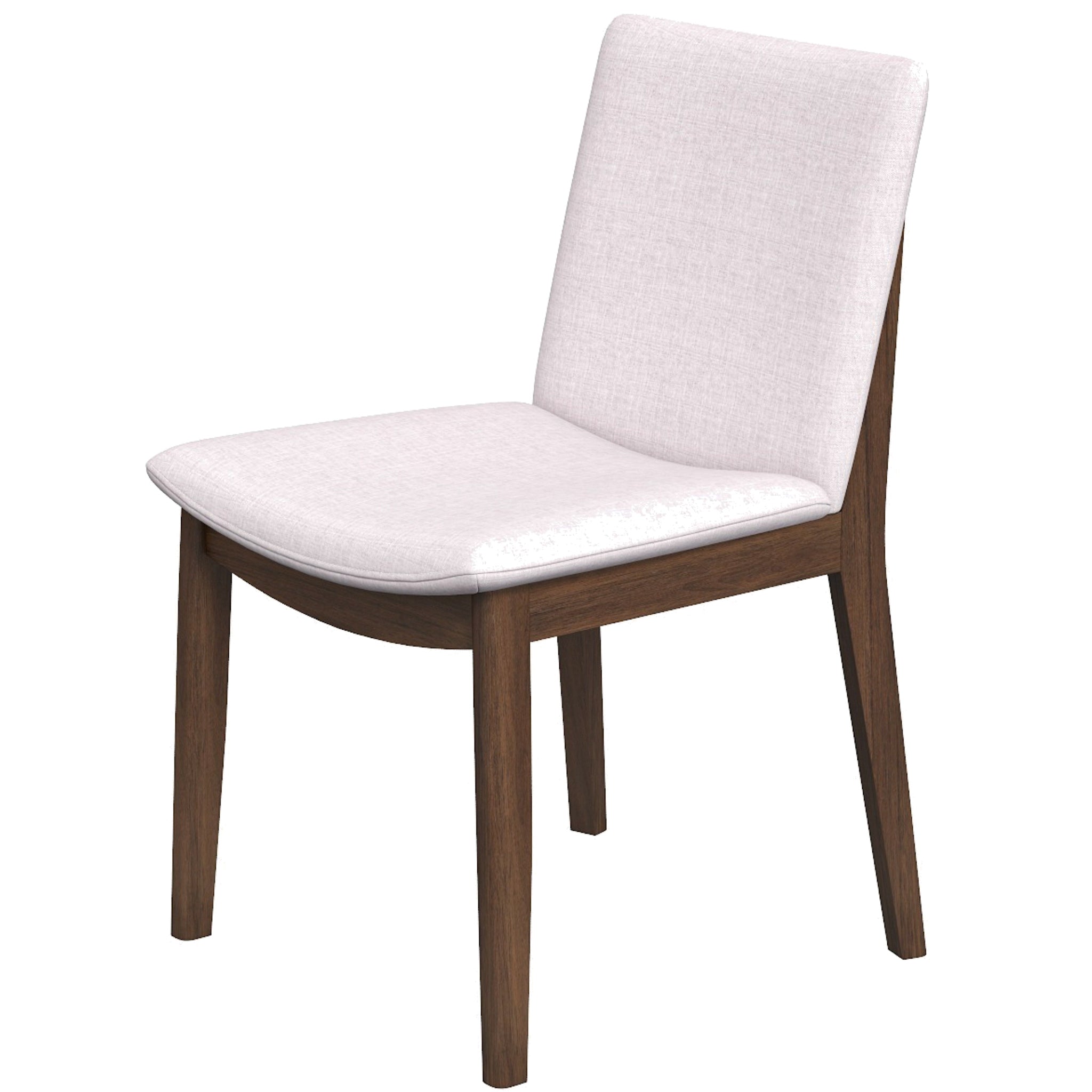 Modern Laura Mid-Century Modern Solid Wood Dining Chair Set