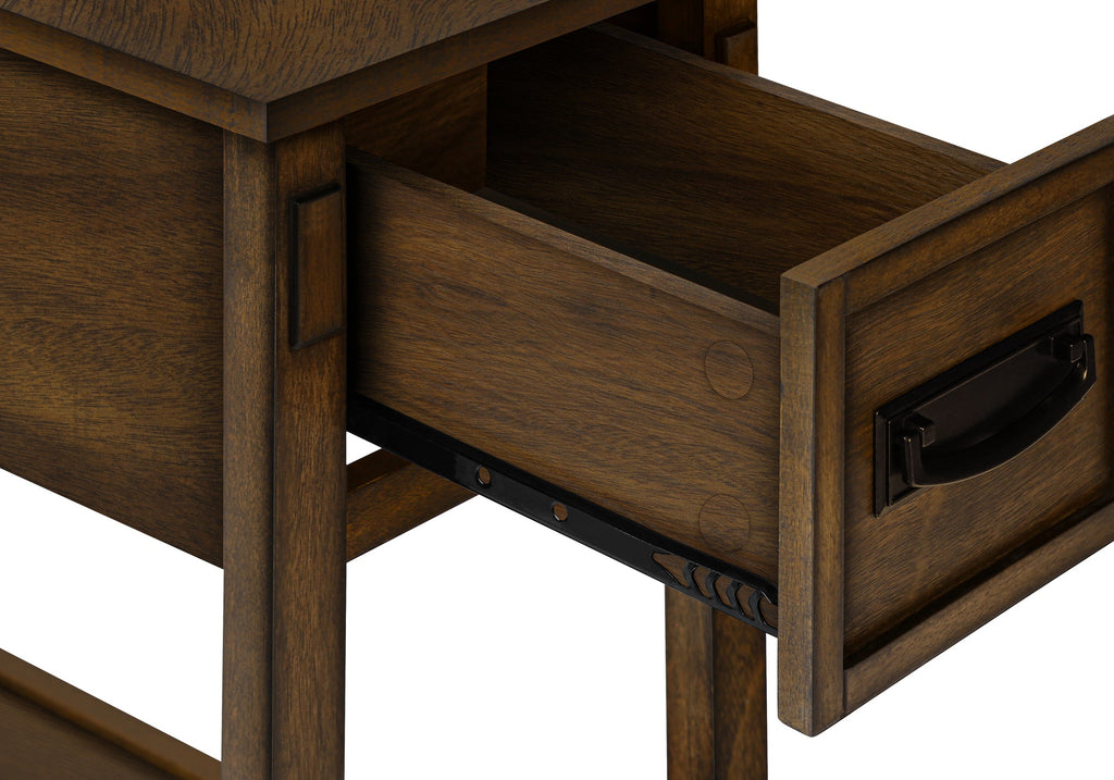 Accent Table with Storage Drawer