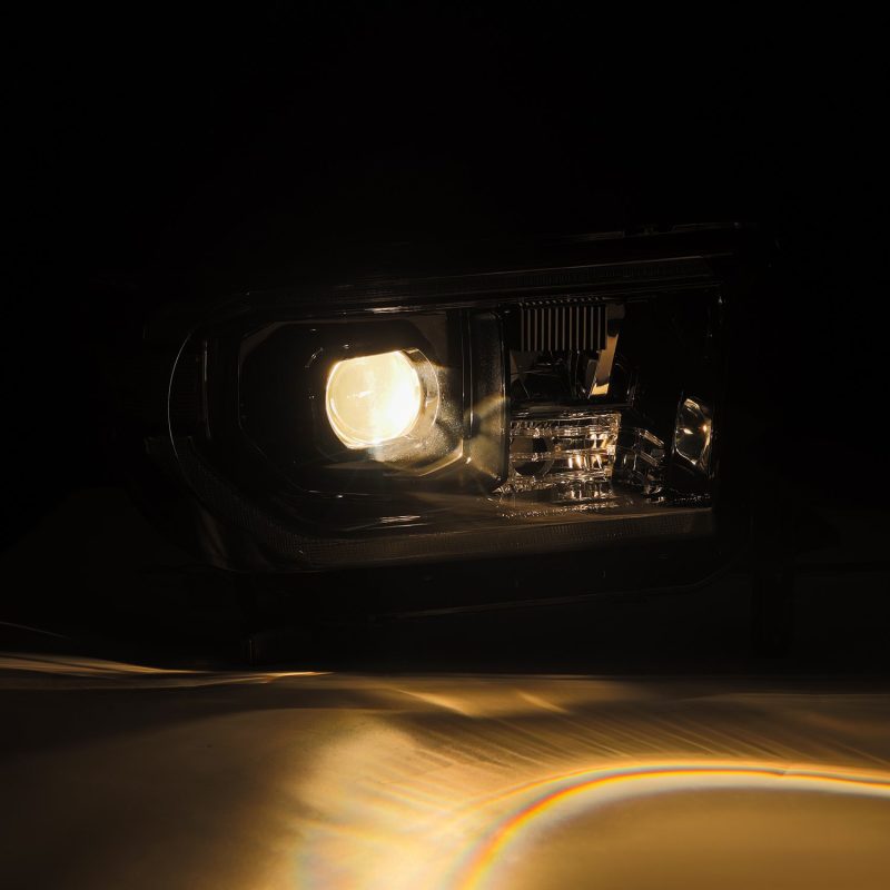AlphaRex 07-13 Toyota Tundra/08-17 Sequoia G2 PRO-Series Projector Headlights Black -NO Lvl Adjuster 880829 *Discontinued