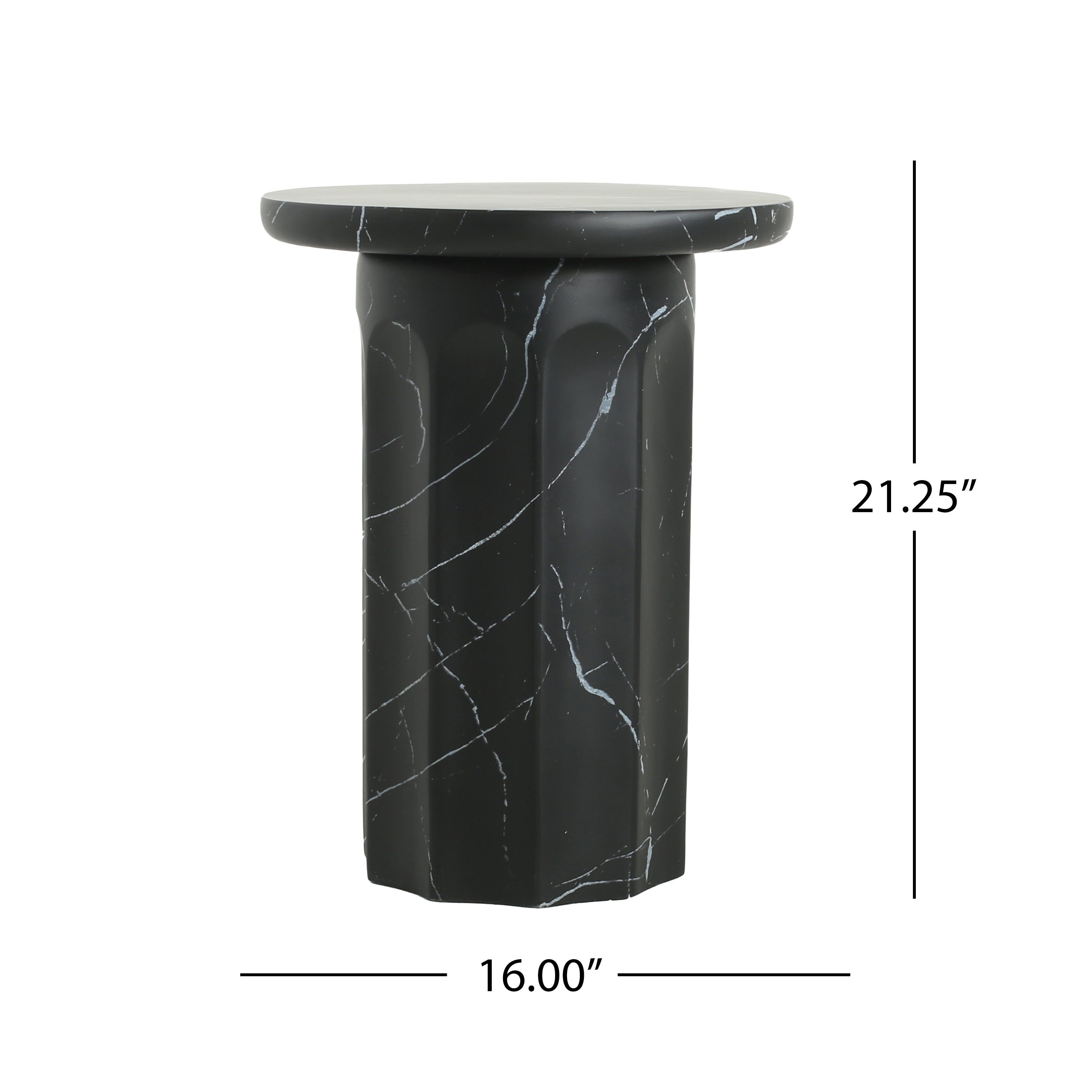 Outdoor Lightweight Concrete Table