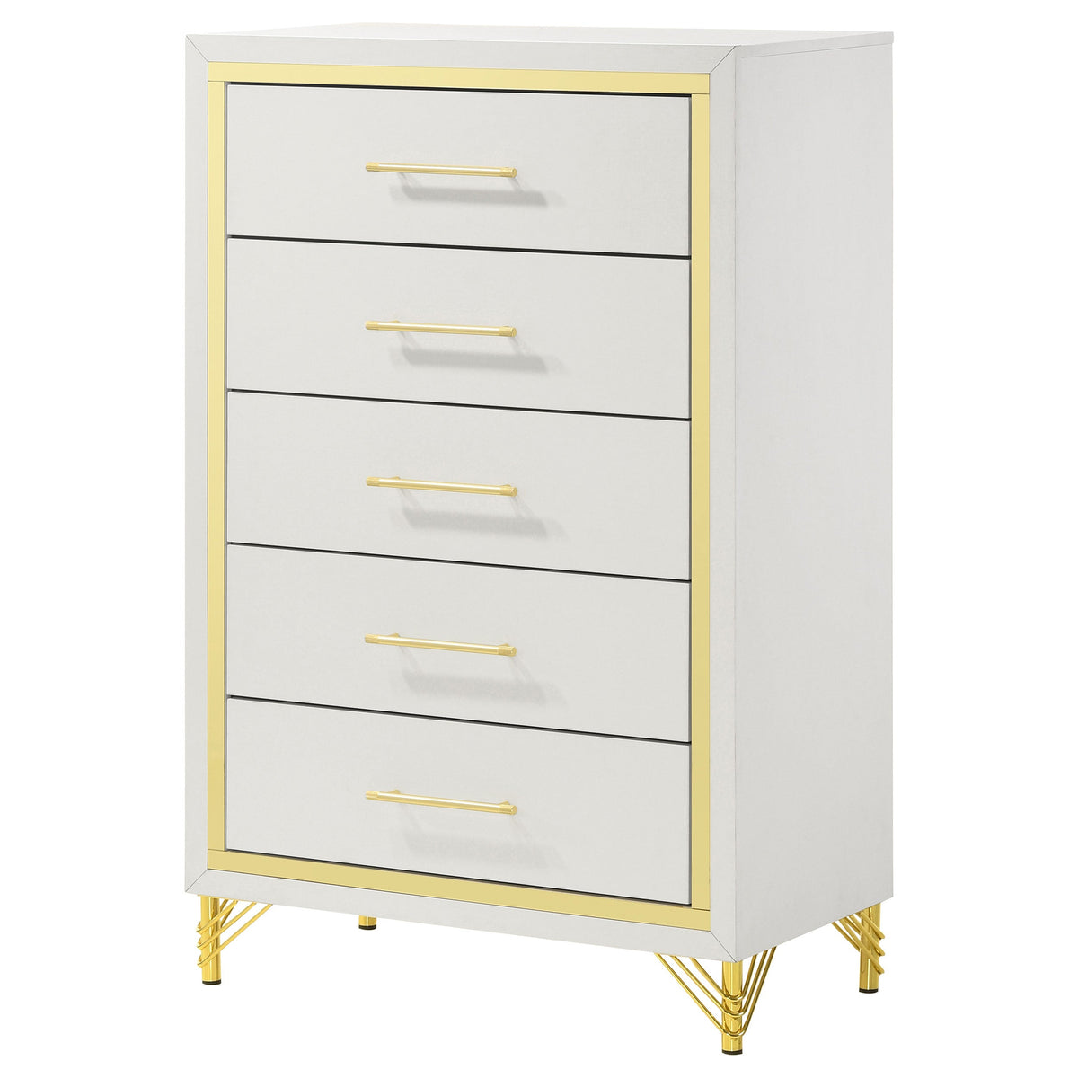 Chesney Modern Five-Drawer Chest