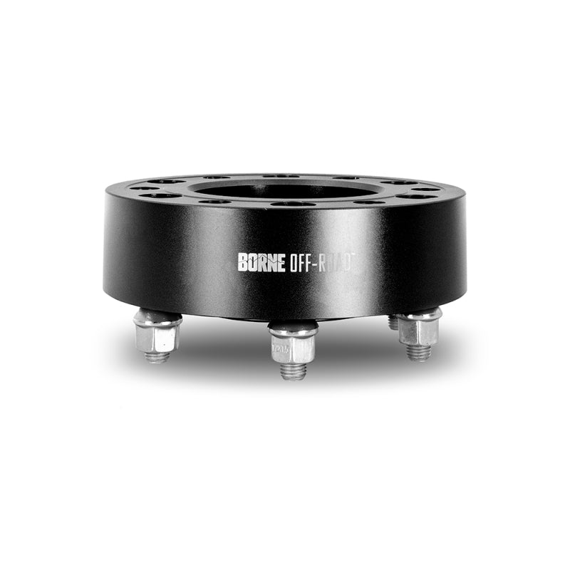 Borne Off-Road Wheel Spacers - 6x139.7 - 93.1 - 50mm - M12 - Black BNWS-001-500BK