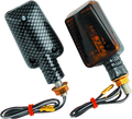BikeMaster Universal Ministalk Marker Light - Carbon/Smoke 268040