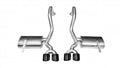 Corsa Performance 97-04 Chevrolet Corvette C5 Z06 5.7L V8 Black Xtreme Axle-Back Exhaust
