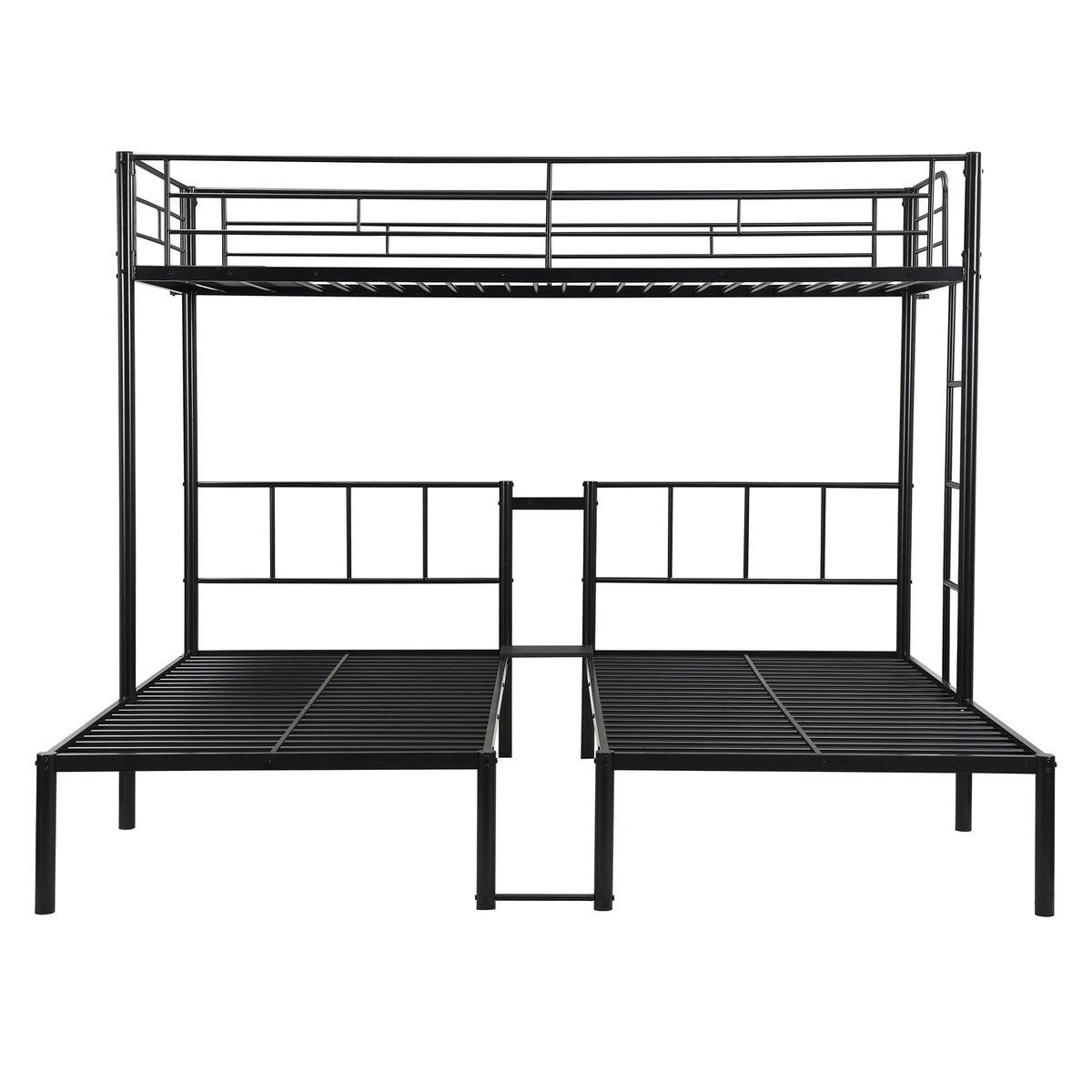 Triple Twin Over Twin Bunk Bed