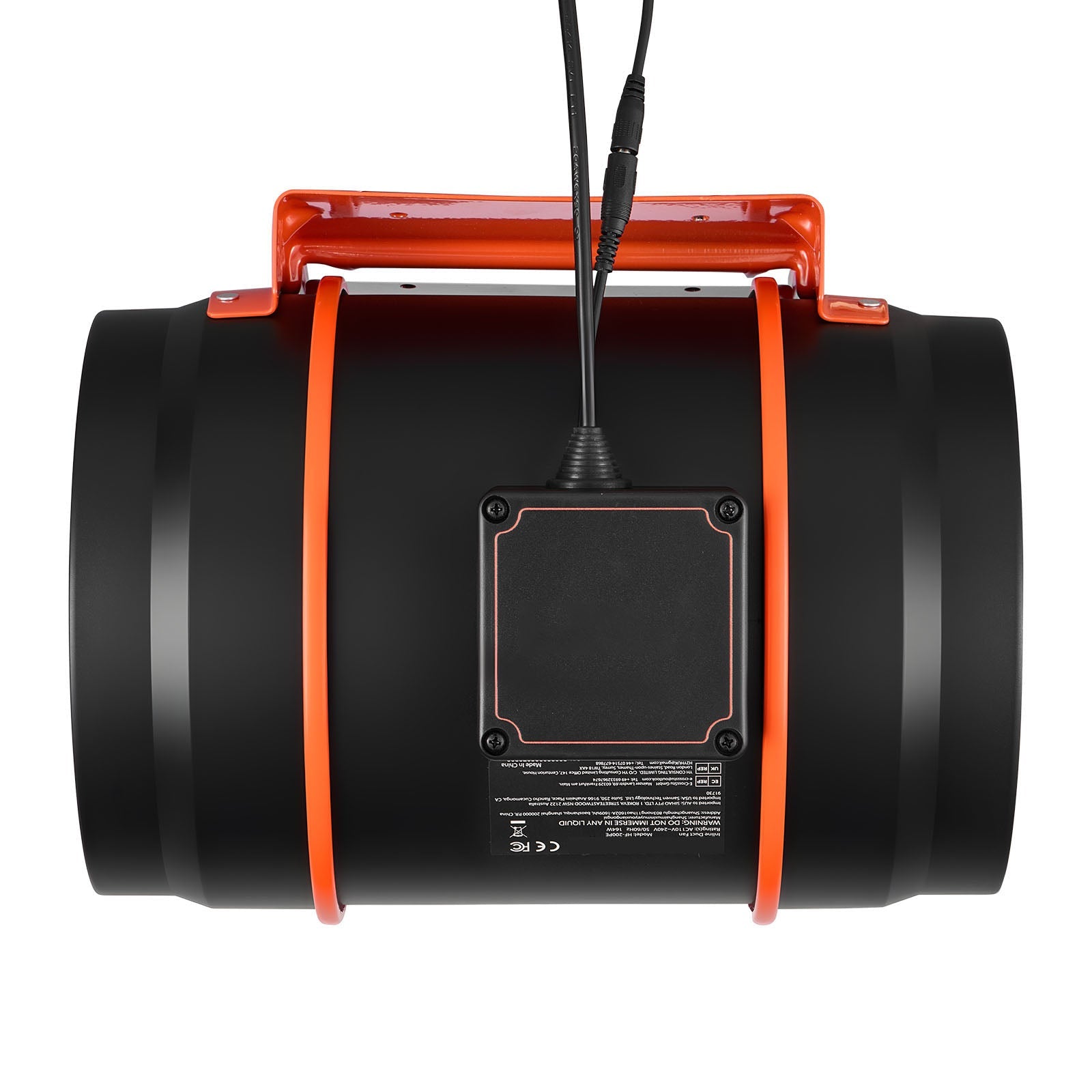 Inline Duct Fan with EC Motor – 807 CFM